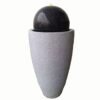 round water feature
