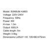 SUNSUN Submersible Pump - HJ3 Series With HydroWave Jet