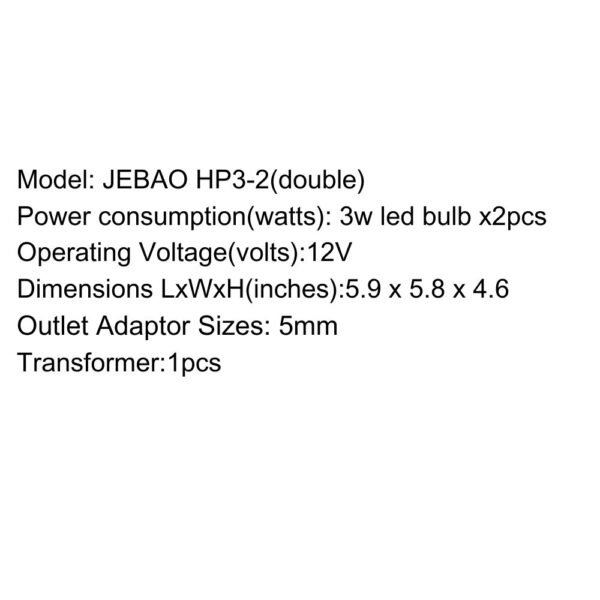 JEBAO Underwater Light – HP3 Series