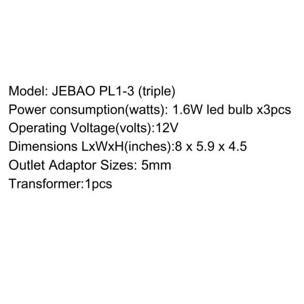 JEBAO Underwater Light – PL1 Series