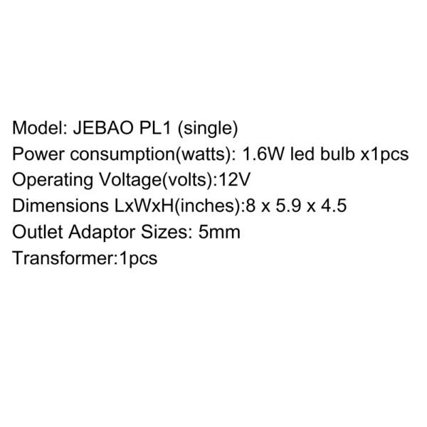 JEBAO Underwater Light – PL1 Series