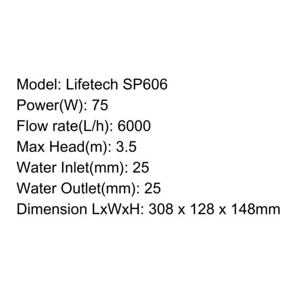 LIFETECH Submersible Pump – SP Series