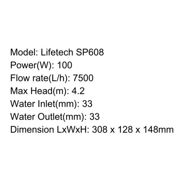 LIFETECH Submersible Pump – SP Series