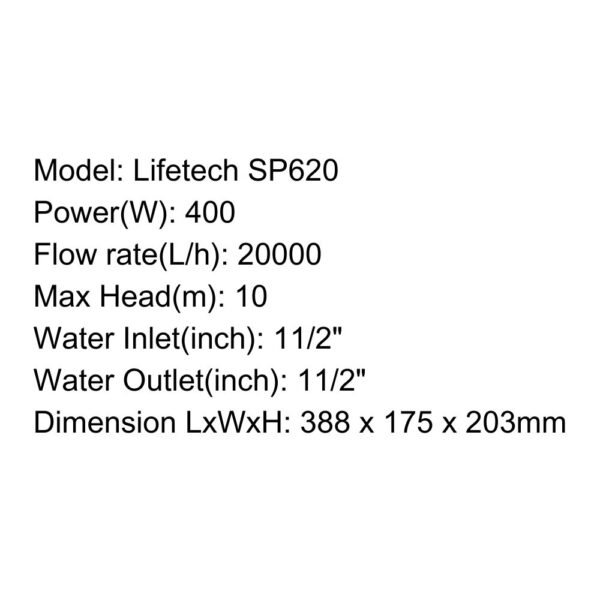 LIFETECH Submersible Pump – SP Series