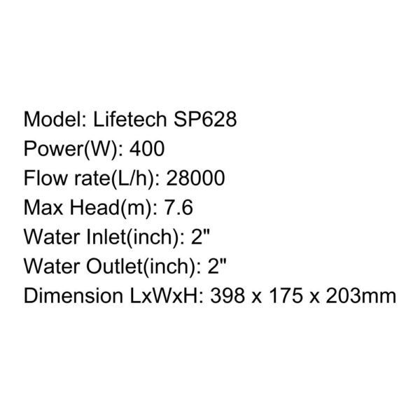 LIFETECH Submersible Pump – SP Series