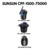 SUNSUN Pond Filter CPF-1500-75000