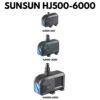 SUNSUN Submersible Pump HJ500-6000