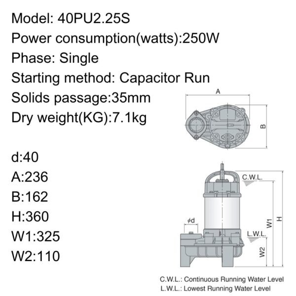 TSURUMI Submersible Pump