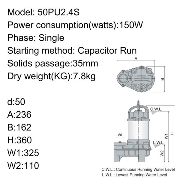 TSURUMI Submersible Pump