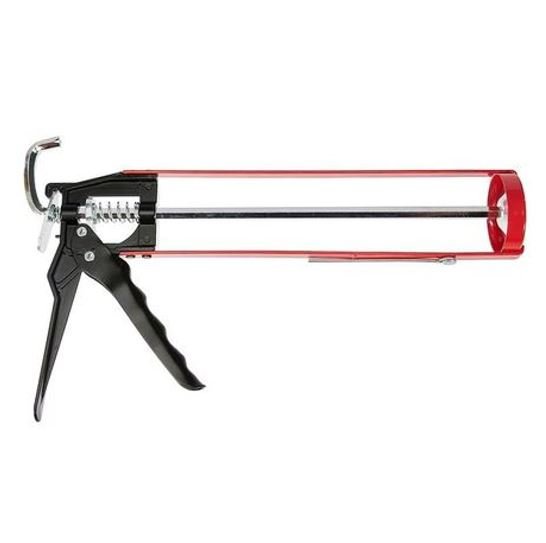 Silicone caulking gun