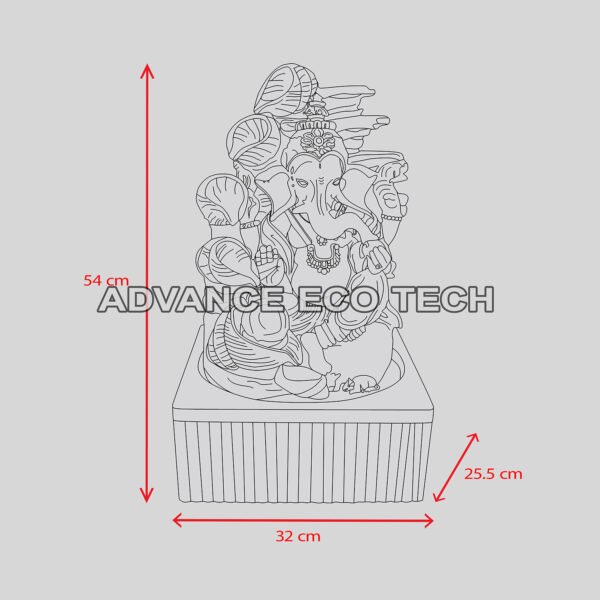 TableTop Ganesha Water Feature