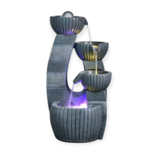 LumaCascade Crystal Fountain