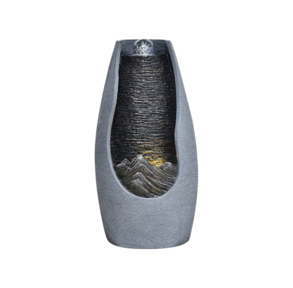 MysticPeak Crystal Fountain