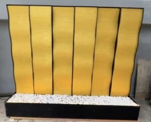 Custom acrylic wall panel water feature (Upon Fabrication)